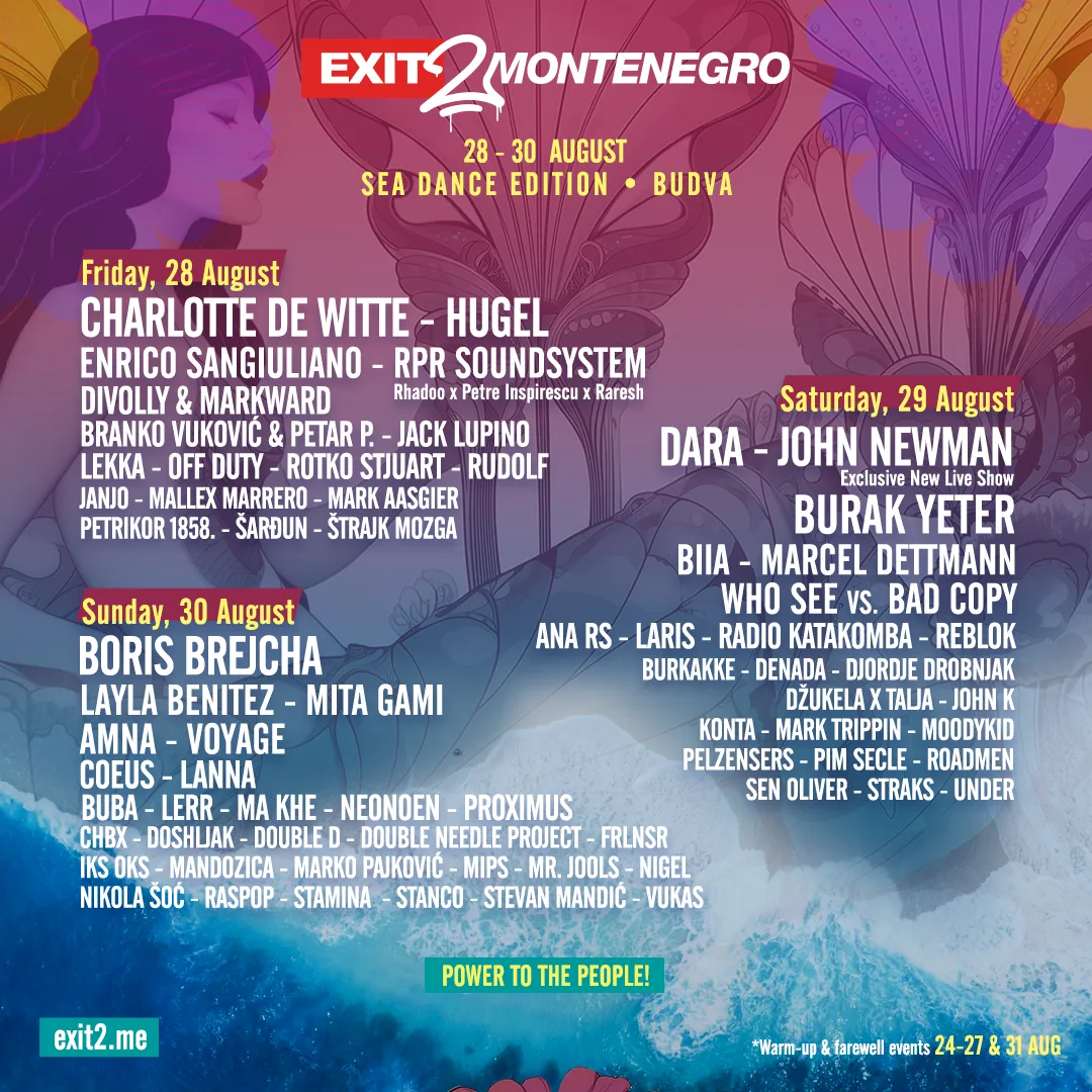 BUDVA, 28-30 AUGUST, SEA DANCE